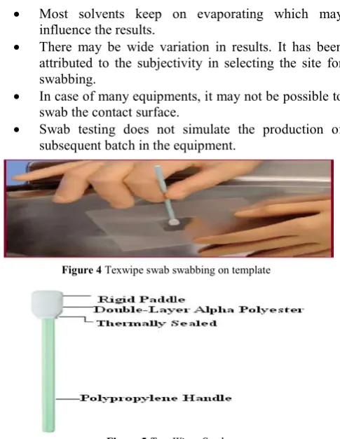 Figure 5 Text Wipes Swab 