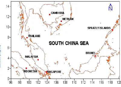 Figure 1 : Study Area. 