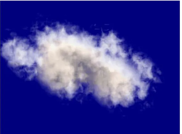 Figure 2.5: Volumetric Implicit Turbulent Cloud (Ebert, 1997) 