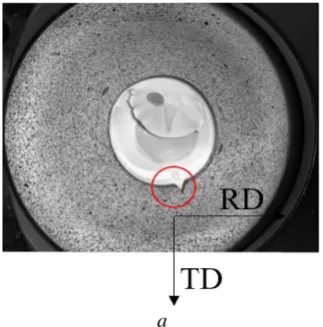 Figure 9. Comparison of thinning tendencies of surface finished cut edges 