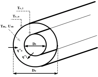 Figure 13. The concentric tube annulus.