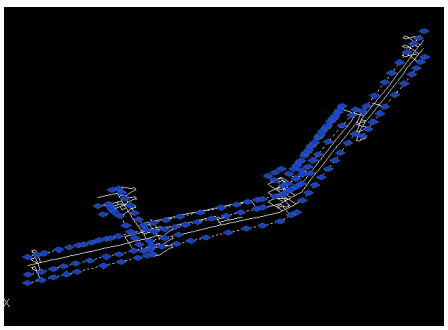 Figure 1: Generated 3D CAD network 