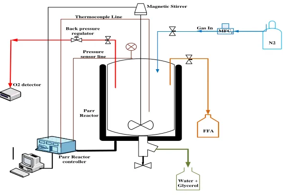 Figure 2-2 Batch hydrolysis system 