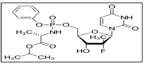 Fig 1 Structure of sofosbuvir  