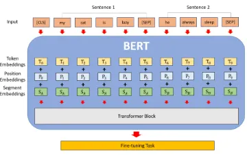Figure 2: The BERT-QG architecture