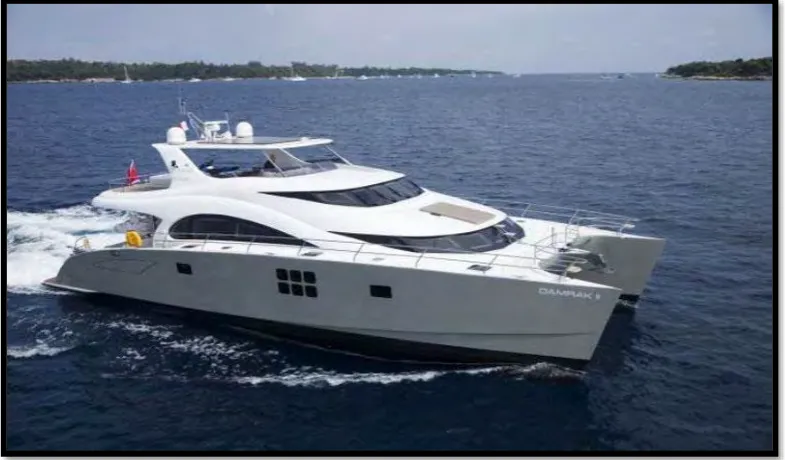 Figure 2.4: Existing Catamaran Boat  
