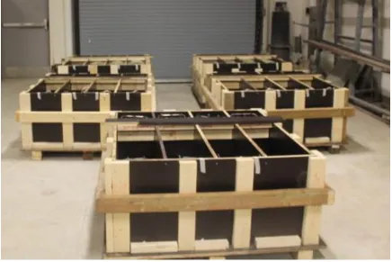 Figure 3.3 Wooden Formworks 
