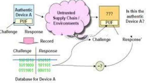 Figure 1.1 Schematic of Low-Cost Authentication 
