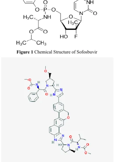 Figure 1 Chemical Structure of Chemical Structure of Sofosbuvir 
