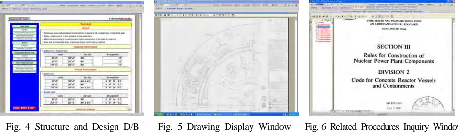 Fig. 6 Related Procedures Inquiry Window