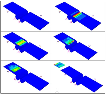 Figure 10.1.2 Response of the sample moving at 300 ft/min in the presence of viscous pressure  