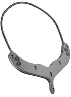 Figure 2.5 Acoustic array necklace for the hearing impaired. 