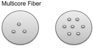 Figure 2.17: Multi core ﬁber
