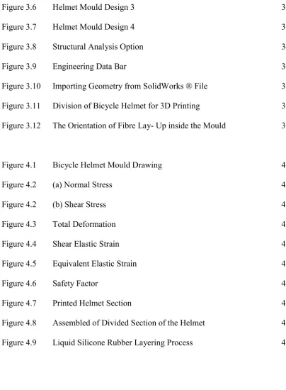 Figure 4.9 Liquid Silicone Rubber Layering Process 