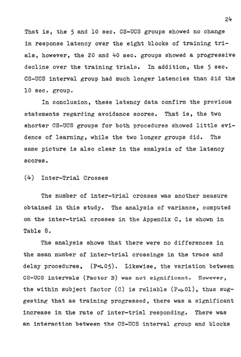 Table 8.The analysis shows that there were no differences in 