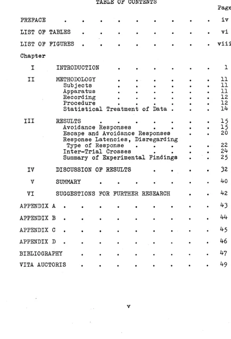 TABLE OP CONTENTS