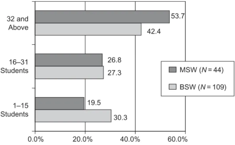 FIGURE 1 Size of Respondent Programs.