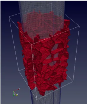 Figure 13: The CA grain boundaries, with inactive cells removed. Colour version online.