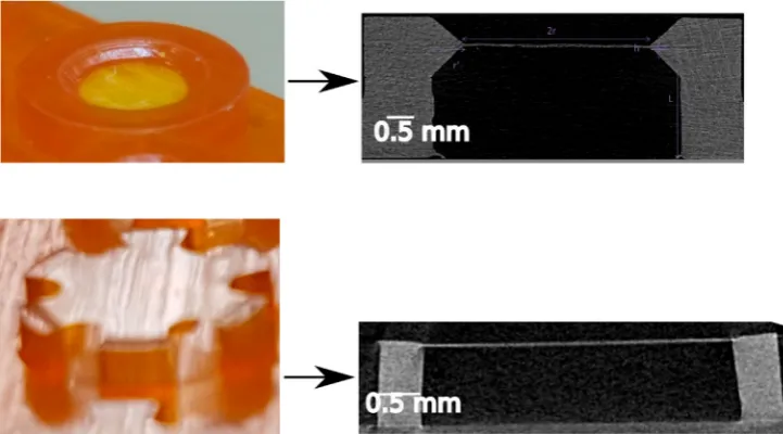 Fig. 3. The process steps for changing materials mid-print. By pausing the print just before the diaphragm layer is printed the printer ink can be exchanged.