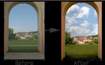Figure 2.6: Color detection process of the red circle 