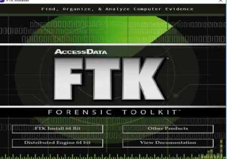 Figure 23.  Forensic Toolkit Installer Window 