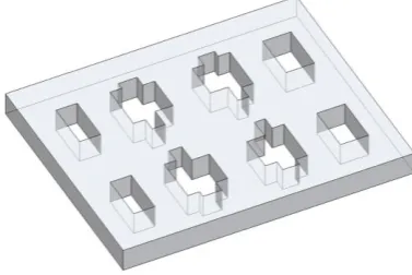 figure 1 drawing was extruded from top of the foundation Hand excavation was modeled as a separate mass