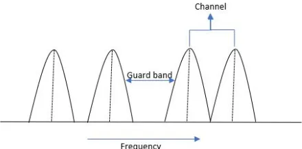 Figure 2.6: Specrtum in WDM