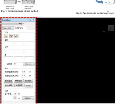 Fig. 6. Application in maintenance stage.  