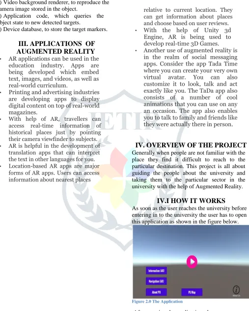Figure 2.0 The Application  