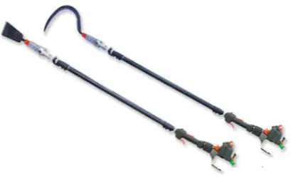 Figure 1.2 Motorised cutters, Cantas  
