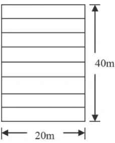 Figure 1: Plan of the building.