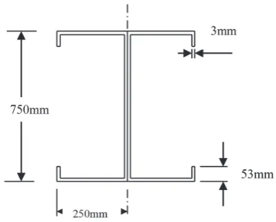 Figure 4: Portal frame for last model