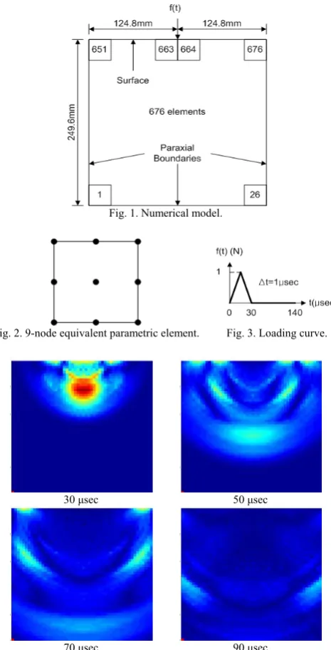 Fig. 1. Numerical model. 