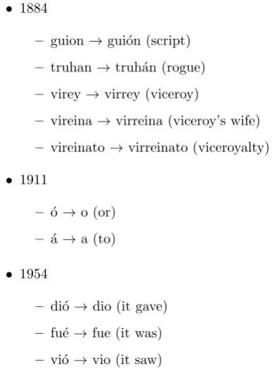 Fig. 6 shows that typically the frequency of appearance of the old spelling in the case of formal regulationdoes not go to zero but rather, after a sudden drop, stabilizes on a plateau as if a small number of writersignored the intervention of the institut