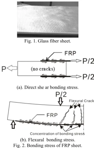 Fig. 1. Glass fiber sheet. 