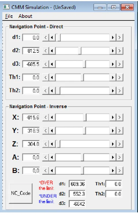 Fig. 7. Generated NC code for measurement. 