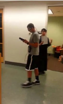 Fig. 2. The mobile eyetracking system. 