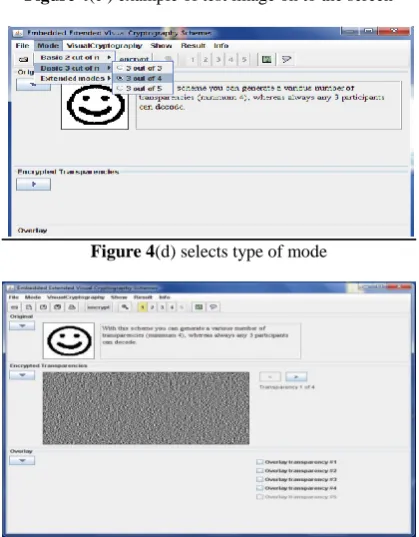 Figure 4(c ) example of test image on to the screen 