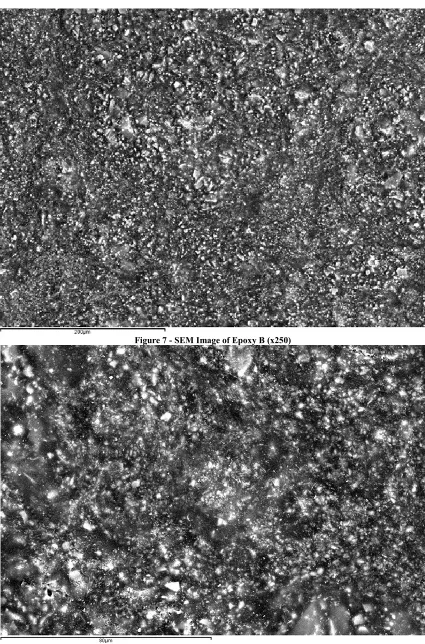 Figure 7 - SEM Image of Epoxy B (x250) 