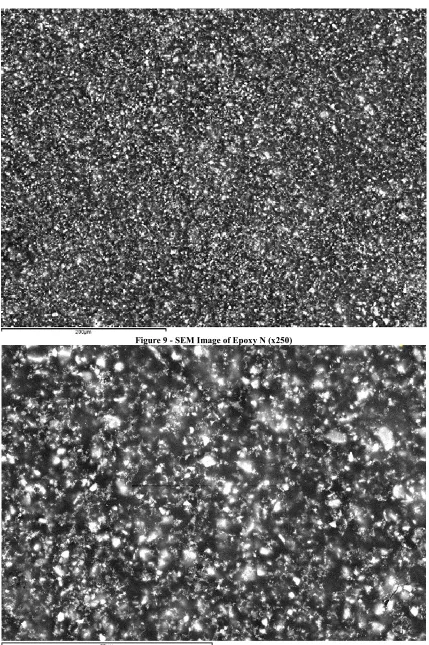 Figure 9 - SEM Image of Epoxy N (x250) 