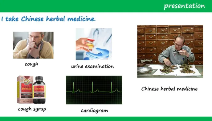 Figure 1: Vocabulary – Lesson Classware of Seeing the Doctor 