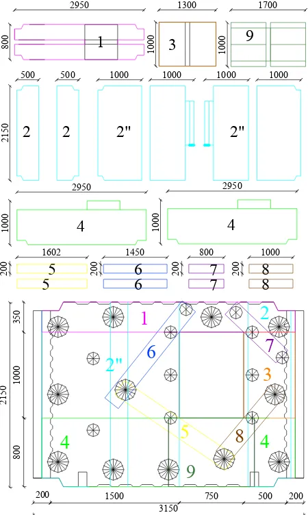 Fig. 4. Strengthening strategy for the PRCWP (11-L1-T/R) specimen 