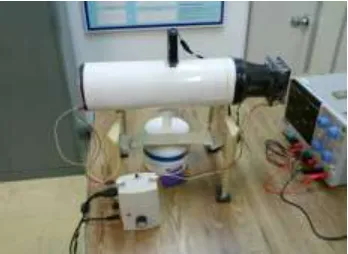 Fig. 2. Calibration curve and equation of the air velocity sensor. 