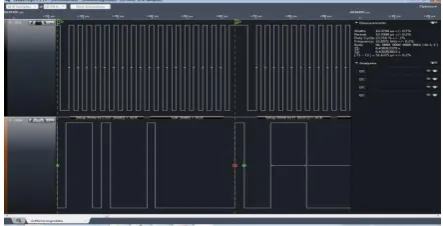 Fig 7:  Reading data from MPU shown in logical analyzer  