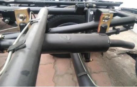 Fig. 1. exhaust system engine assembly 