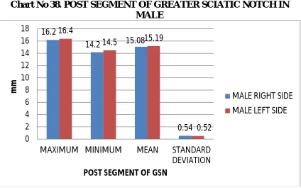 Table No 51. POSTERIOR SEGMENT OF GREATER SCIATIC NOTCH IN MALE 