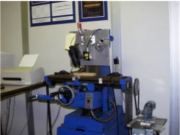 Fig. 3.5: Laser surface roughness measurement setup used in this study