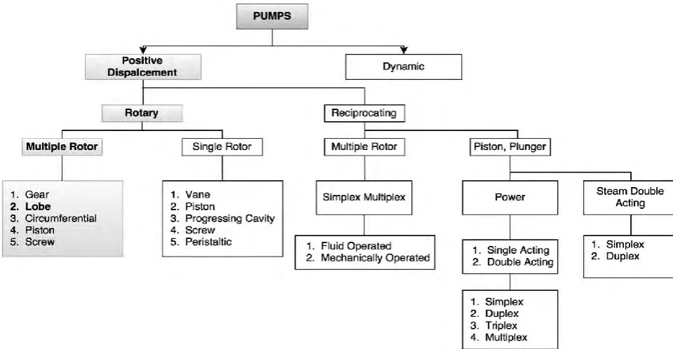 Figure 2.1: Rotary Pump Family Tree 
