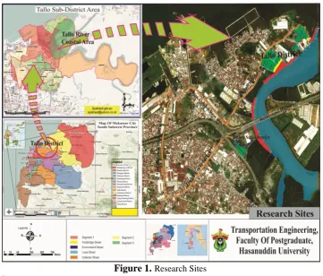 Figure 1. Research Sites The results of analysis, 2017 