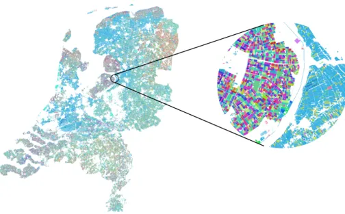 Figure	11:	BRP	(Basic	Registration	of	crop	plots)	dataset	overview.	